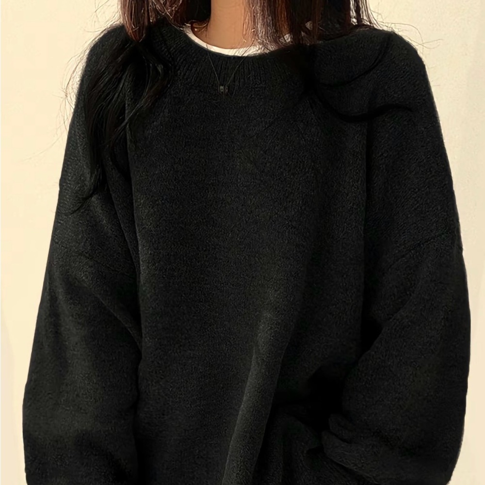 Classic Black Women's Sweater